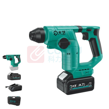 大艺 锂电电锤冲击钻家用工业级大功率凿削电动工具 A7-6608【4000毫安单电】