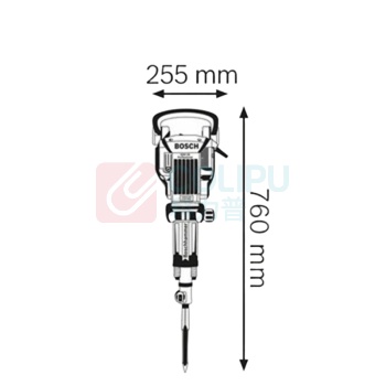 博世 BOSCH 电镐SDSMAX/HEX GSH 16-30 0611335180