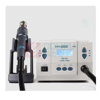 快克 QUICK 无铅热风拆焊台大功率智能数显拆焊台热风枪 861DW 1000W
