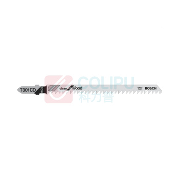 博世 BOSCH 木材切割光洁型曲线锯条 T301CD 117mm (5支装) 2608637590