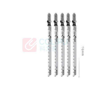 博世 BOSCH 木材切割光洁型曲线锯条 T301CD 117mm (5支装) 2608637590