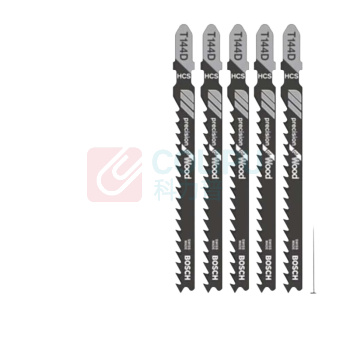 博世 BOSCH 木材切割快速型曲线锯条 T144D 100mm (5支装) 2608630040