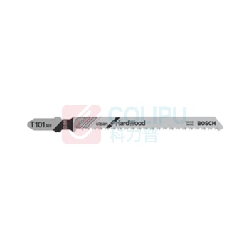 博世 BOSCH 专业级 硬木切割光洁型曲线锯条 T101AIF 100mm (5支装) 2608634897