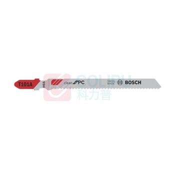 博世 BOSCH 专业级 PC塑料切割光洁型曲线锯条 T101A 100mm (5支装) 2608631010