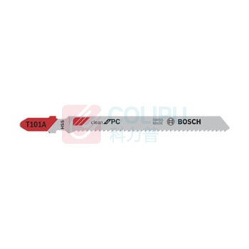 博世 BOSCH 专业级 PC塑料切割光洁型曲线锯条 T101A 100mm (5支装) 2608631010