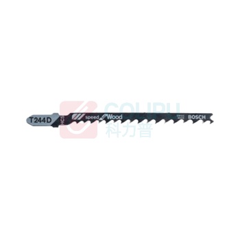 博世 BOSCH 木材切割快速型曲线锯条 T244D 100mm (5支装) 2608630058