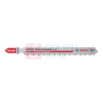 博世 BOSCH 专家级 塑料复合材料切割光洁型曲线锯条 T301CHM 117mm (3支装) 2608900566