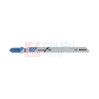 博世 BOSCH 专业级 铝材切割曲线锯条 T127D 100mm (5支装) 2608631017