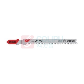 博世 BOSCH 专业级 PVC塑料切割光洁型曲线锯条 T102H 100mm (5支装) 2608667446