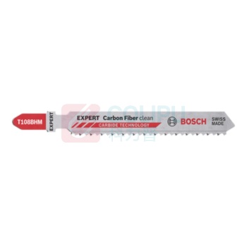博世 BOSCH 专家级 碳纤维切割光洁型曲线锯条 T108BHM 92mm (3支装) 2608900565