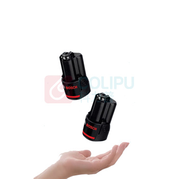 博世 BOSCH 电池充电器套装 2x GBA 12V 2.0Ah + GAL 1600A01B6T