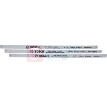 博世 BOSCH 3件150mm锯条组套(TPI 24) 1600A03AC9