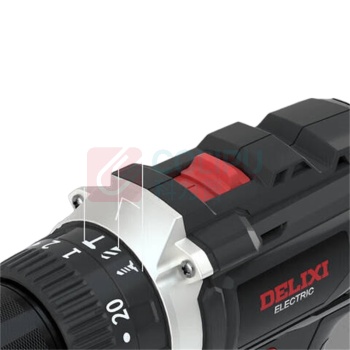德力西电气 DELIXI ELECTRIC 锂电钻多功能家用充电式手电钻 ED-C3-55N 一电一充20V