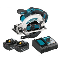 牧田 MAKITA 充电式圆锯 两电一充 DSS610RME 165mm(6-1/2) 18V 4.0Ah