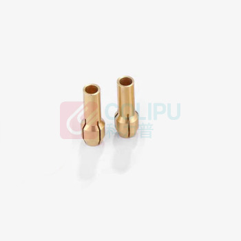 番鑫工贸 电磨机铜夹头 铜芯夹头4.3尾部款 夹孔3.0mm