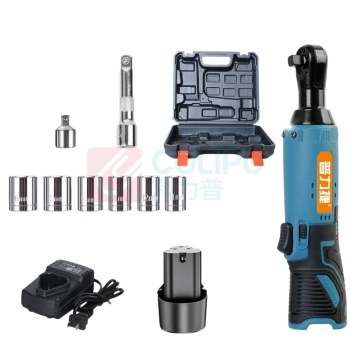 普力捷 电动棘轮扳手 塑盒 一电一充+套筒 12v