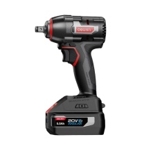 得力工具 电动冲击扳手机 DEB230 20V红黑