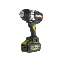 威克士 20V 1700Nm高扭矩无刷锂电冲击扳手 WHB35 2*8.0Ah battery+1*12A charger，挂钩(增加电池防护功能)，背带；层叠箱WA4229 