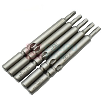 艾威博尔 EVER POWER 专业级六角型电动螺丝批头 210260 Φ5*60*25*3*H1.5 10支装