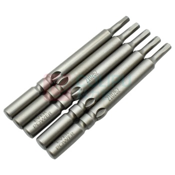 艾威博尔 EVER POWER 专业级六角型电动螺丝批头 210260 Φ5*60*25*3*H1.5 10支装