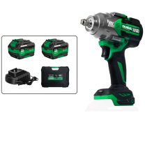 锐霸 电动扳手 RB-810 【6000毫安2电1充】+20个套筒 850牛大扭力无刷锂电冲击风炮大功率汽修电塔电扳手