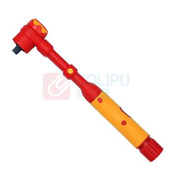 AMPRO 3/8"注塑型双色绝缘扭力扳手 T51561 5-25Nm