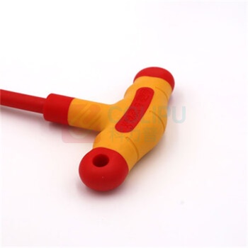 维度 WEDO 绝缘注塑T型套筒扳手 IN525A-04 4*200mm