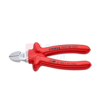 凯尼派克 KNIPEX 绝缘斜口钳 70 07 160 160mm