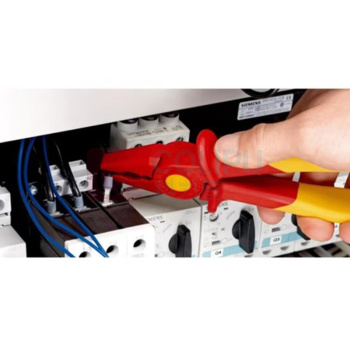 凯尼派克 KNIPEX 塑料绝缘扁嘴钳 98 62 01