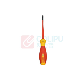博世 BOSCH VDE绝缘一字螺丝刀 SL3.5x75mm 1600A02NC1