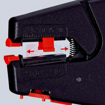 凯尼派克 KNIPEX 自调绝缘导线剥线钳 12 40 200