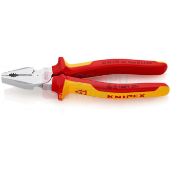 凯尼派克 KNIPEX 省力型绝缘钢丝钳 02 06 200