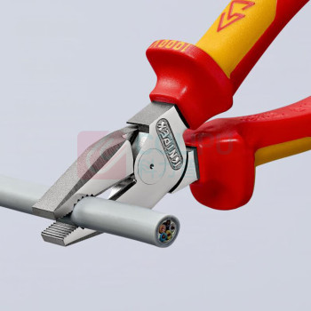 凯尼派克 KNIPEX 省力型绝缘钢丝钳 02 06 200