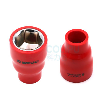 维度 WEDO 绝缘浸塑套筒头(C=1/2") IN536A-22 22mm