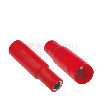 维度 WEDO 3/8注塑绝缘公制加长套筒 WEDO8112-22 22mm