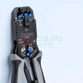 泛达 水晶头端接工具网线钳压线钳 MPT5-8AS 水晶头