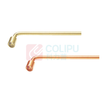 桥防 防爆L型单头套筒扳手 T8121026-BE 公制26mm 铍青铜手柄长度:350mm