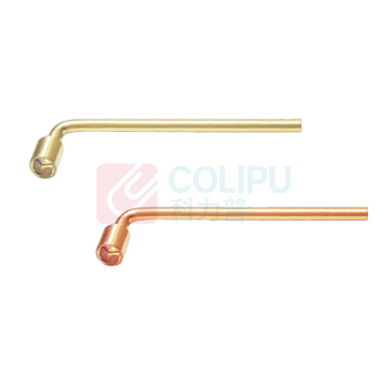 桥防 防爆L型单头套筒扳手 T8121026-BE 公制26mm 铍青铜手柄长度:350mm