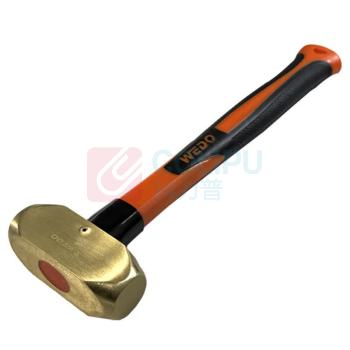 维度 WEDO 黄铜塑柄欧式平锤 BR2107A-1002 1lb