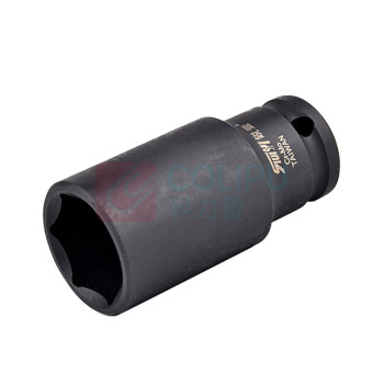 锐壹 RUIYI 1/2六角加长套筒 30mm(78mm长)