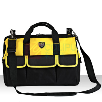 法斯特 单肩工具包 PT-N029 33×21×23cm 13英寸 (黄黑色)