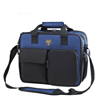 法斯特 手提电工包单肩帆布工具袋 FST-N048-1 (黑蓝)