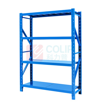 努师傅 仓库重型货架 HJ03 200x60x200cm (蓝色) 承重:350kg/层 四层主架