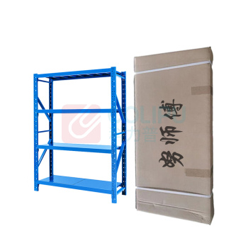 努师傅 仓库重型货架 HJ03 200x60x200cm (蓝色) 承重:350kg/层 四层主架