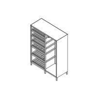 虎力 工具柜 1500×1200×500cm 6层_冷轧钢