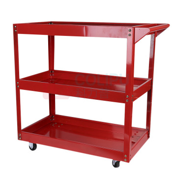鲁威 三层多用途移动工具车 660mmx350mmx650mm (红色款)