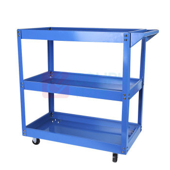鲁威 三层多用途移动工具车 740mmx370mmx780mm (蓝色款)