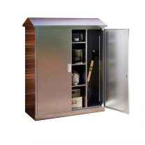 西恒轩 清洁用具柜 900*400*1800mm 不锈钢