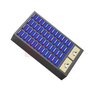 罗德力 抽屉式工具柜 1080*600*220mm 48抽 无门+二斗 (蓝色) 五金工具配件分类收纳零件柜