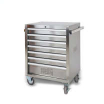 百塔 7抽不锈钢工具车 C1273858 680mm×470mm×915mm/7层